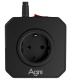 фото Сетевой фильтр  AGNI TP-VE4U5E-2m-black в Перми