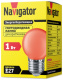 фото Лампа светодиодная Navigator NLL-G45-1-230-R-E27 в Уфе