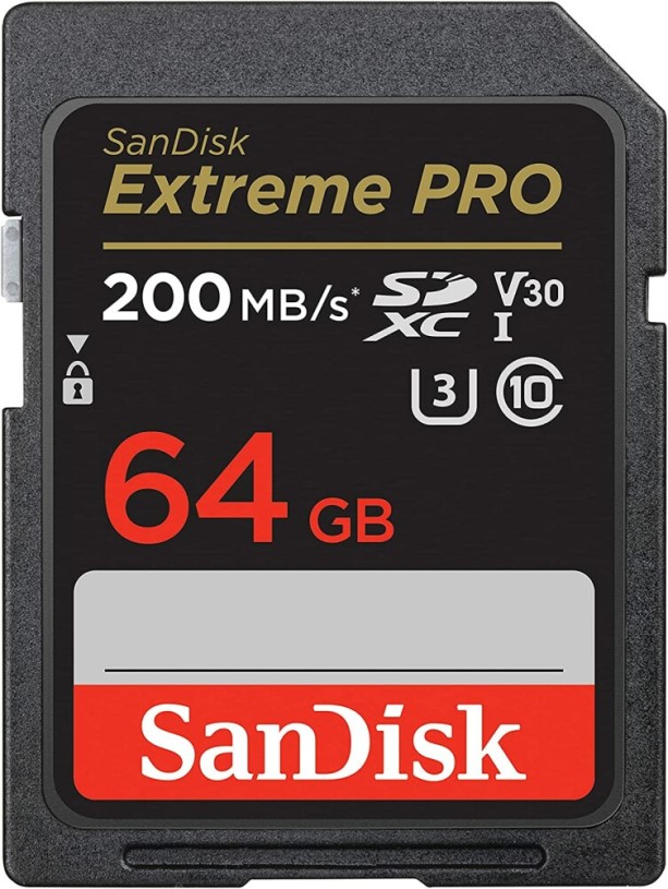 

Карта памяти 64GB SanDisk Extreme PRO SDSDXXU-064G-GN4IN SDXC Memory Card 200MB/s, Extreme PRO