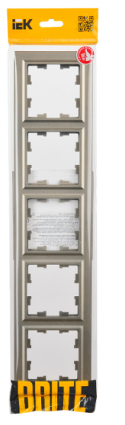 фото Рамка пятерная  IEK BR-M52-K37 в Челябинске