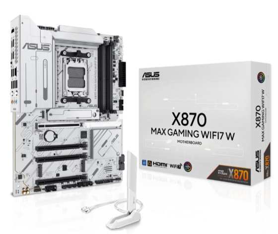 фото Материнская плата ATX ASUS X870 MAX GAMING WIFI7 W в Уфе