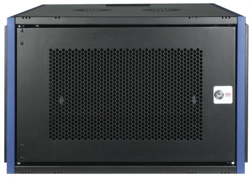 

Шкаф настенный 19", 4U Datarex DR-620511 телекоммуникационный 600х450, дверь перфорация, черный, DR-620511