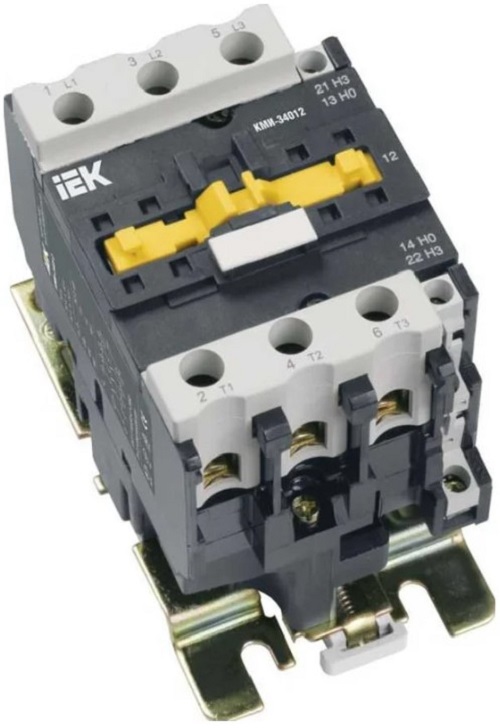 

Контактор IEK KKME31-050-230-11 КМИе-35012 50А 230В/АС3 1NO;1NC GENERICA, KKME31-050-230-11