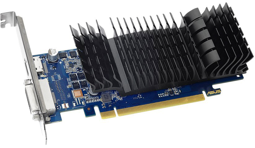 

Видеокарта PCI-E ASUS GeForce GT 1030 2GB Silent Low Profile GDDR5 64bit 14nm 1228/6008MHz DVI-D(HDCP)/HDMI RTL, GeForce GT 1030