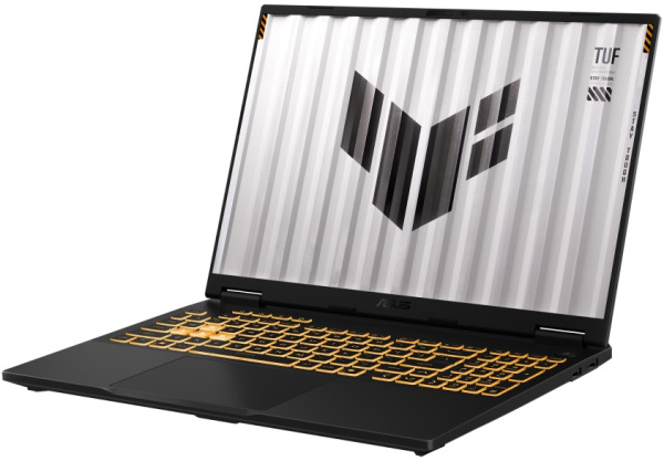 фото Ноутбук ASUS TUF Gaming F16 FX608JM-RV049 16" (Intel Core i5, 16Гб DDR5, SSD 512 Гб, GeForce RTX 5060, Без ОС) Серый [90NR0MI1-M002X0]