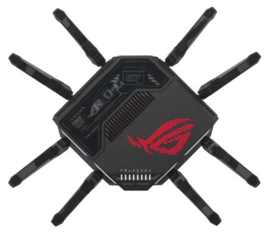 

Маршрутизатор ASUS ROG Rapture GT-BE98 90IG08F0-MO9A0V, ROG Rapture GT-BE98