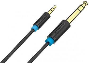 

Кабель акустический Vention BABBF Jack 6,5 mm M/3,5 M, 1 м, BABBF