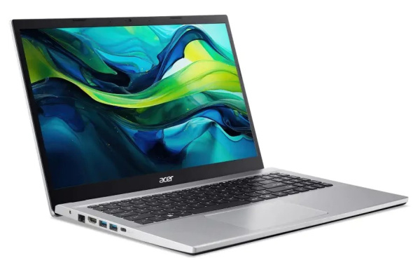 фото Ноутбук Acer Aspire Go AG15-42P-R91K 15.6" (AMD Ryzen 5, 8Гб DDR4, SSD 512 Гб, Radeon Graphics, Без ОС) Серебристый [NX.J7XEX.017]