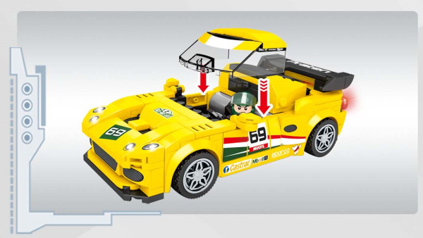 фото Конструктор  Sembo Block Спорткар Lotus Elise GT