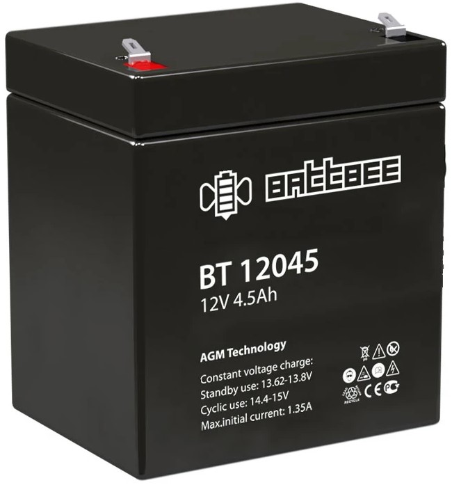 

Батарея Battbee BT 12045 12В/4,5Ач, BT 12045
