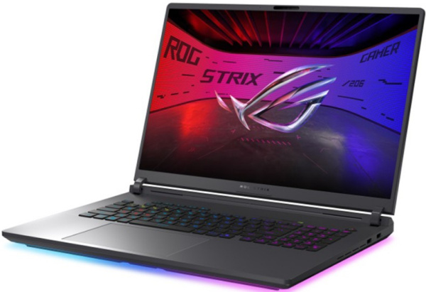 фото Ноутбук ASUS ROG Strix G18 G815LP-TT194 18" (Intel Core Ultra 9, 32Гб DDR5, SSD 1 Тб, GeForce RTX 5070, Без ОС) Серый [90NR0LK1-M009P0]