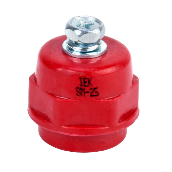 

Изолятор IEK YIS11-25-06-B SM25 (М6) силовой с болтом, YIS11-25-06-B
