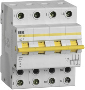 фото Выключатель-разъединитель IEK MPR10-4-050