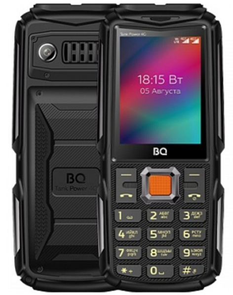 фото Мобильный телефон  BQ 2410L Tank Power 4G Black+Gunmetal в Уфе