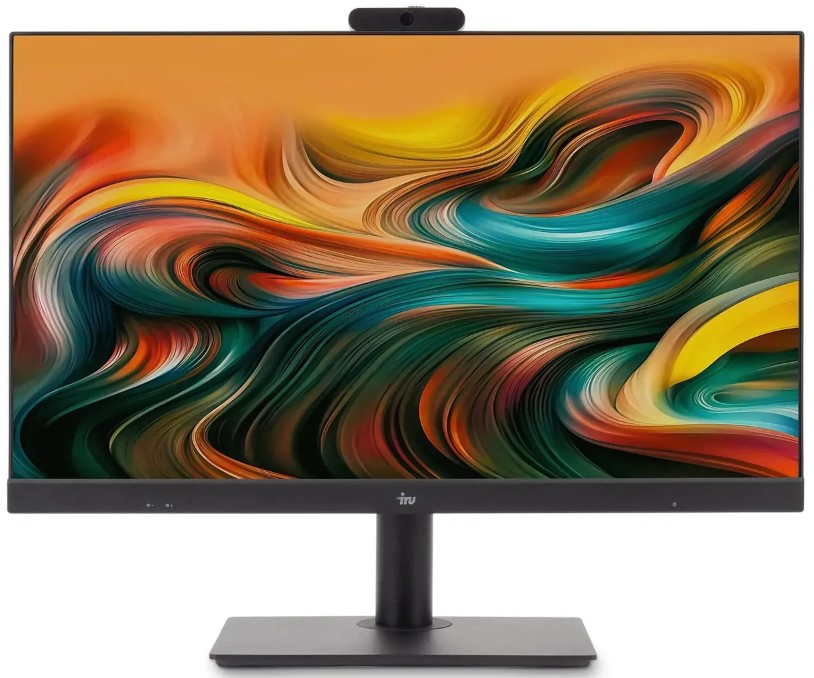 

Моноблок 23.8'' iRu Tactio 23IH6P 2092504 i3-12100/16GB/256GB SSD/UHD Graphics 730/1920x1080 IPS/WiFi/BT/cam/noOS/black, Tactio 23IH6P