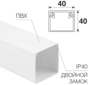 фото Кабель-канал Rexant 28-4040-2