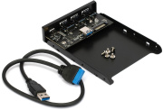 фото Планка Gembird FP3.5-USB3-3A1C