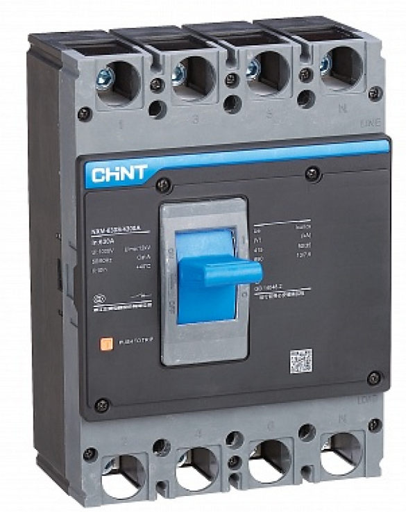 

Автоматический выключатель в литом корпусе CHINT 131373 3P, 400А, 50кА, NXM-400S, 131373