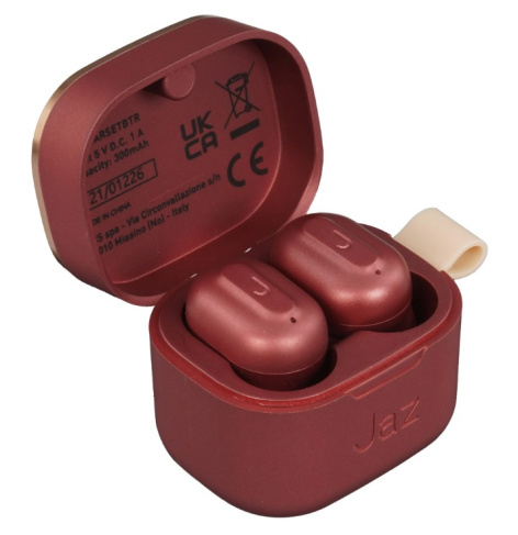 фото Наушники TWS SBS Jaz Airon, Bluetooth, Внутриканальные, Красный, [TEJZEARSETBTR]