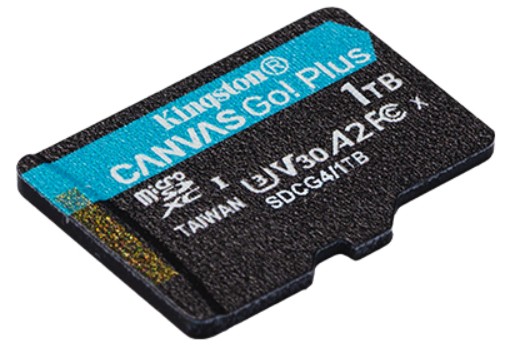 

Карта памяти MicroSDXC 1024GB Kingston SDCG4/1TBSP Go Plus G4 200R V30, SDCG4/1TBSP