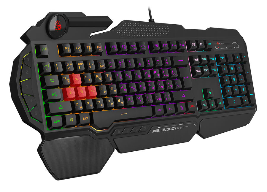 

Клавиатура A4Tech Bloody B310N черная, подставка для запястий 1836730, Bloody B310N