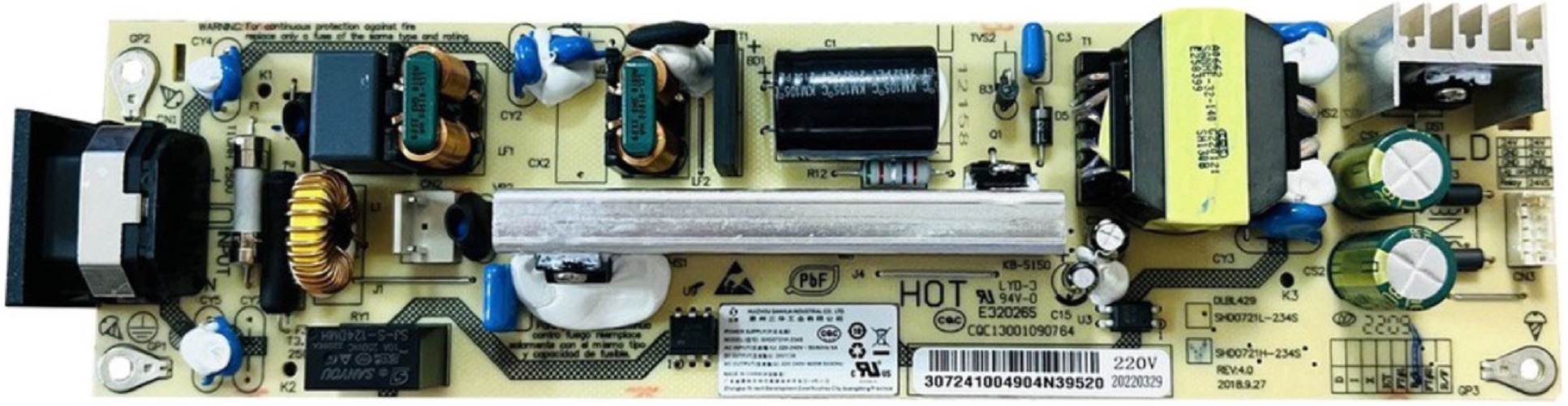 

Запчасть Pantum 301022494001 Плата питания для M6700/M6800/M7100/M7200/M7300 серий устройств, 301022494001