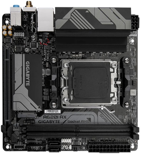 фото Материнская плата mini-ITX GIGABYTE A620I AX в Омске