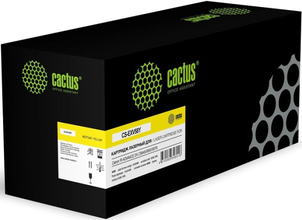 фото Картридж лазерный Cactus CS-EXV58Y в Красноярске