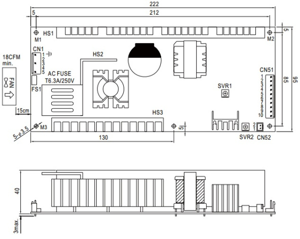 фото Преобразователь AC-DC сетевой Mean Well PID-250B в Омске