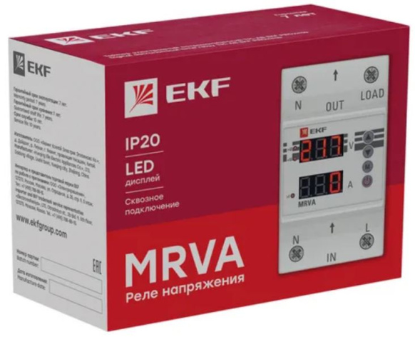 фото Реле напряжения EKF MRVA-40A в Казани