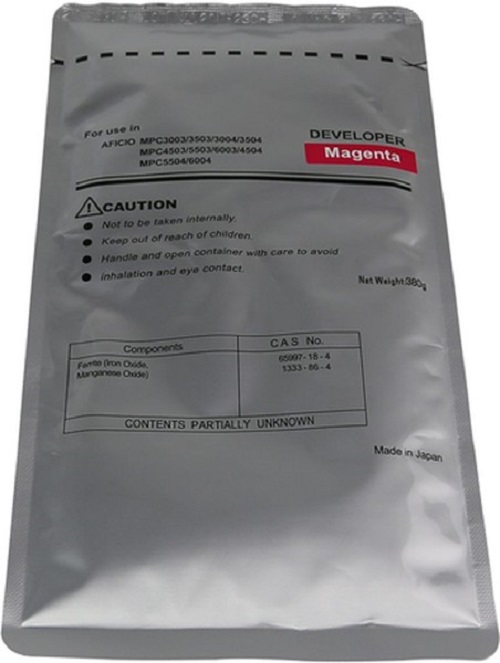 

Картридж CET Девелопер для RICOH MPC3003/3503/3504/5503/4504/6004 (CET) Magenta, 380г, 160000 стр., CET171003, CET171003