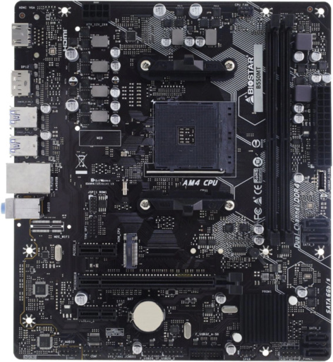 фото Материнская плата mATX Biostar B550MT