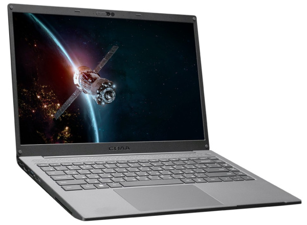 фото Ноутбук СИЛА НК2-3404 14" (Intel Core i7, 16Гб DDR4, SSD 1 Тб, Iris Xe Graphics, Windows 11 Профессиональная) Серый [HK2-3404-8]