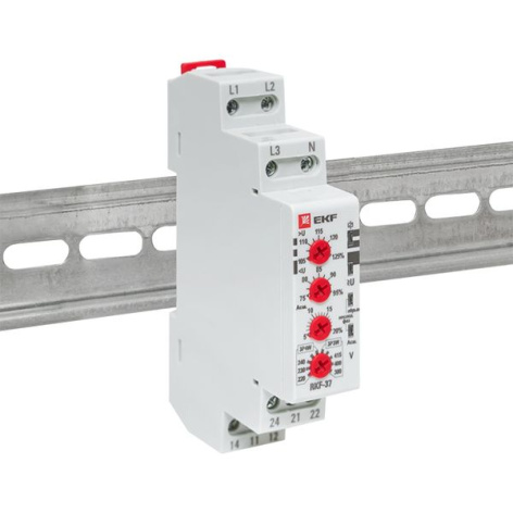 фото Реле контроля фаз EKF rkf-37 в Омске