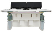фото Переключатель двухклавишный IEK SK-V22-0-10-K02
