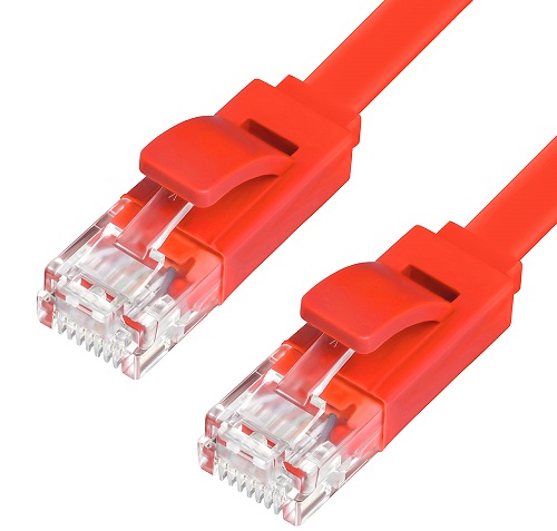 

Кабель патч-корд U/UTP 6 кат. 15м GCR GCR-LNC624-15.0m ,15158,плоский прямой PROF медь,красный, позолоч. контакты, 30 AWG, Premium ethernet high speed, GCR-LNC624-15.0m