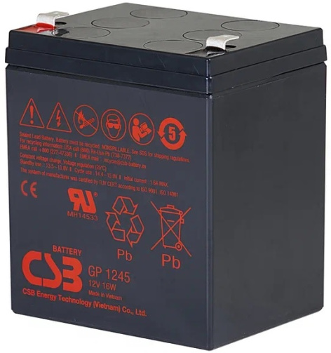 фото Аккумулятор  CSB GP1245 (12V16W) CSB в Омске