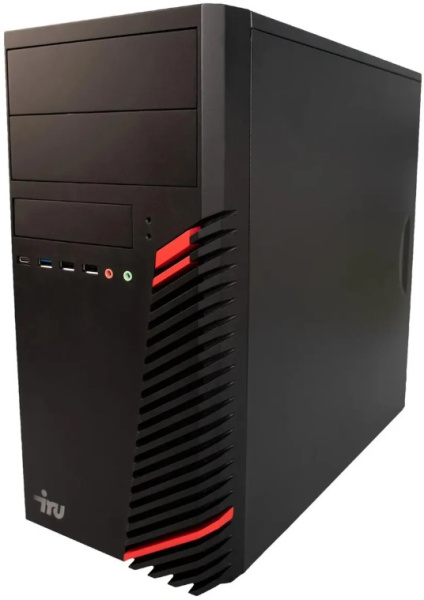 фото Системный блок iRu Home 310H6SM MT Intel Pentium, 8 ГБ, 256 Гб, Intel UHD Graphics,  ОС Не установлена
