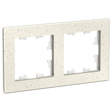 Изображение товара Двойная рамка Systeme Electric ATN343102 из мрамора для электросетей