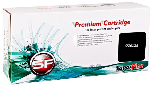 

Картридж SuperFine SF-Q2612A/703 для HP LJ 1010, HP LJ 1012, HP LJ 1015, HP LJ 1020, HP LJ 1022, HP LJ 3015, HP LJ 3020, HP LJ 3030, HP LJ 3050, SF-Q2612A/703