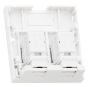 фото Компьютерная розетка NikoMax NMC-WO2UD2-FT-ST-WT