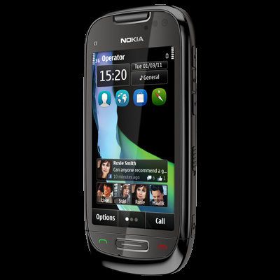 фото Мобильный телефон  Nokia C7 Charcoal Black