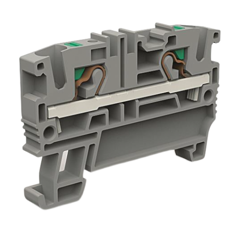 Изображение товара Проходная клемма DKC ZEFC400BL 32 А 4 мм² для промышленного соединения