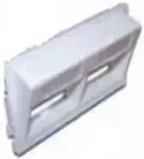 фото Рамка Lanmaster LAN-WA-P2H/A-WH