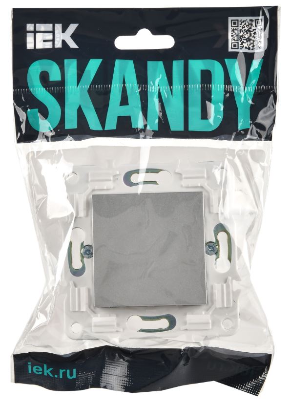 

Вывод кабеля IEK SK-VK10-0-K23 SKANDY SK-O01S Серебряный, SK-VK10-0-K23