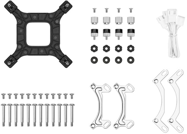 фото Система охлаждения жидкостная Deepcool LE360 WH V2 в Омске