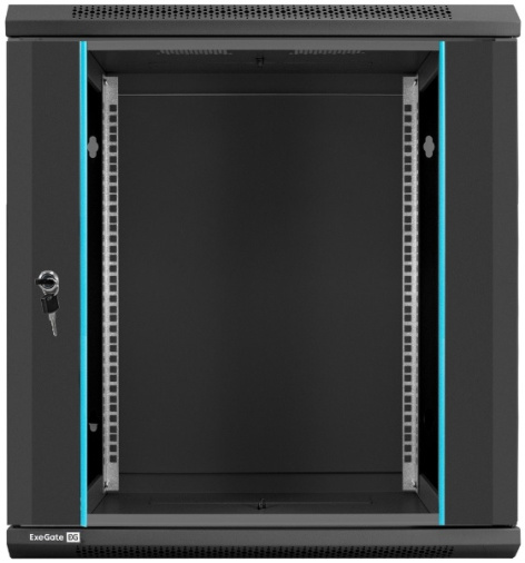 фото Шкаф настенный 19", 12U Exegate EC-WM-12U.450.G.BLACK в Омске
