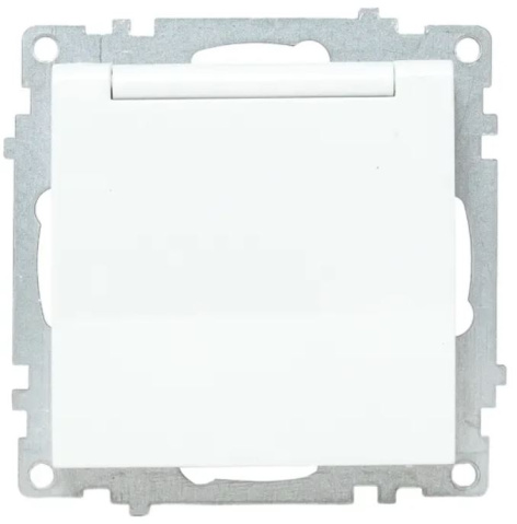 фото Розетка с заземлением с крышкой EKF EWV10-124-90 в Уфе