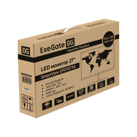 фото Монитор 27" Exegate SmartView EP2707TA в Уфе