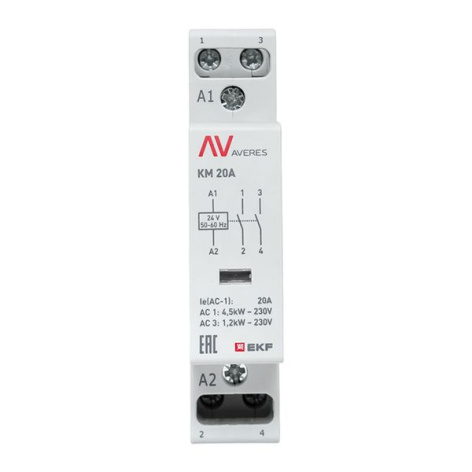 фото Контактор модульный EKF km-av-1-20-20-24V в Уфе